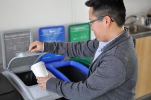 Making bins more convenient boosts recycling and composting rates