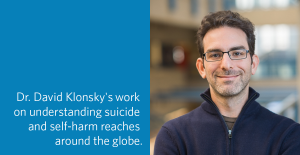 Professor David Klonsky receives 2017 UBC Killam Research Fellowship