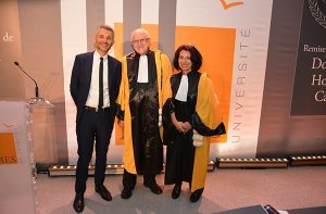 Dr. Peter Suedfeld receives honourary degree from the University of Nîmes