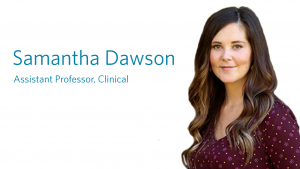Dr. Samantha Dawson is ready to tackle important sexual health questions and make an impact