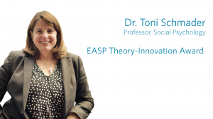 Social psychologist Toni Schmader receives EASP Theory-Innovation Award