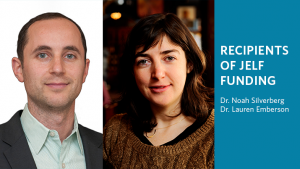 Psychology researchers receive JELF funding