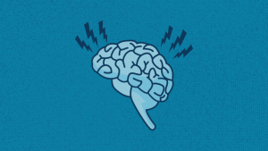 sketch of brain