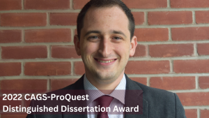 UBC Psychology’s Dr. Zachary Witkower receives the 2022 CAGS-ProQuest Distinguished Dissertation Award