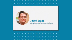 Receiving the PIE Fund has prepared Jason Izadi for graduate school applications