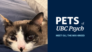 Oli – Pets of UBC Psych
